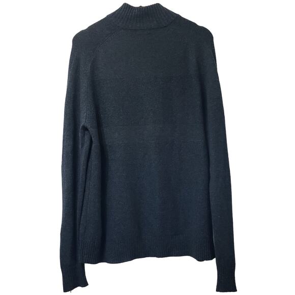 SMARTWOOL 1/2 Zip Pullover Merino Wool Blend Sweater Green Men's Size Large - Picture 9 of 12